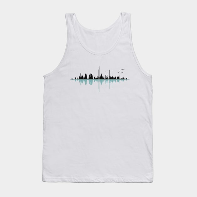 Music City (Black Version) Tank Top by expo